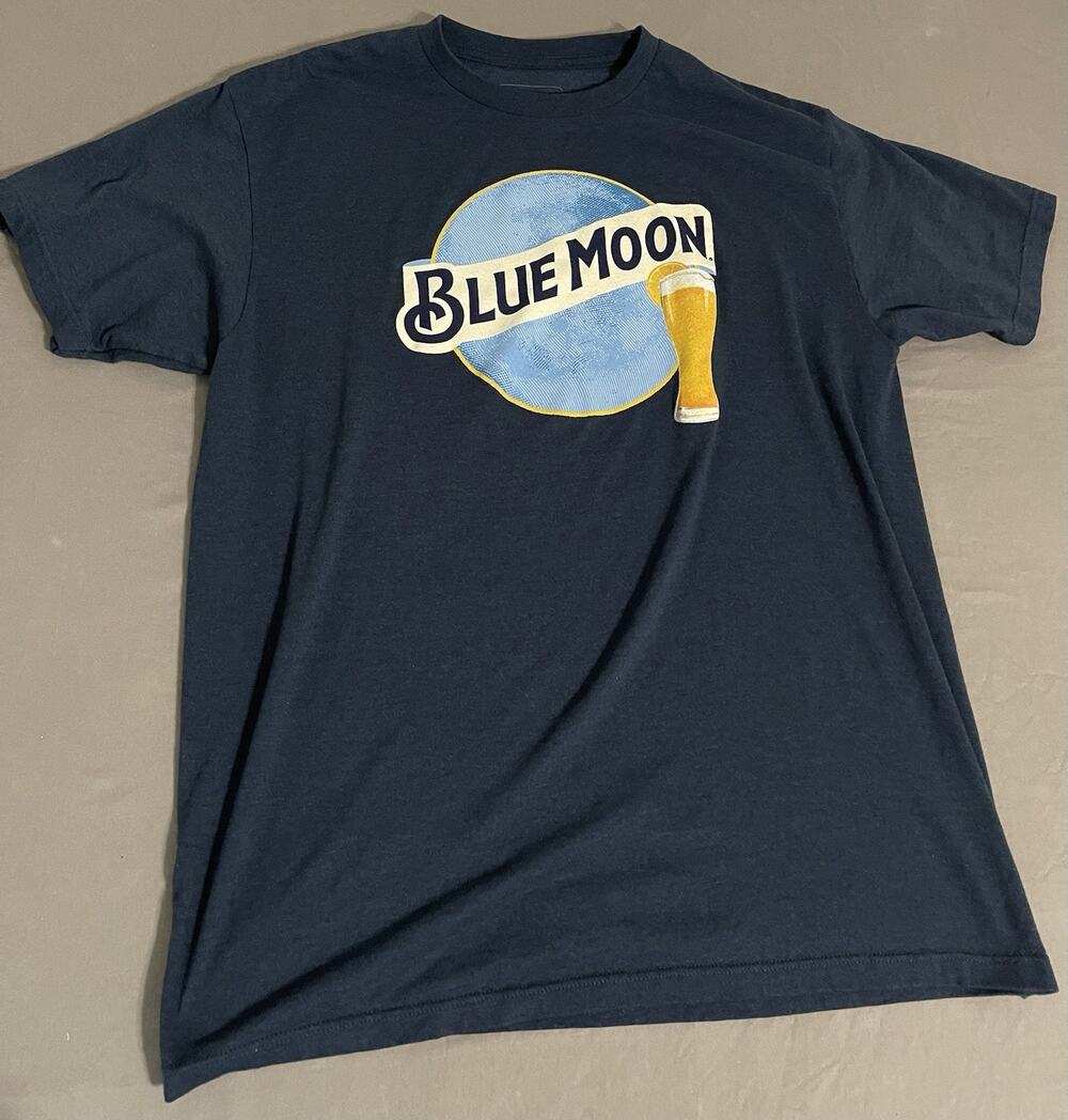 Blue Moon Beer T-Shirt XL Navy Sonoma Licensed Graphic Tee 2019